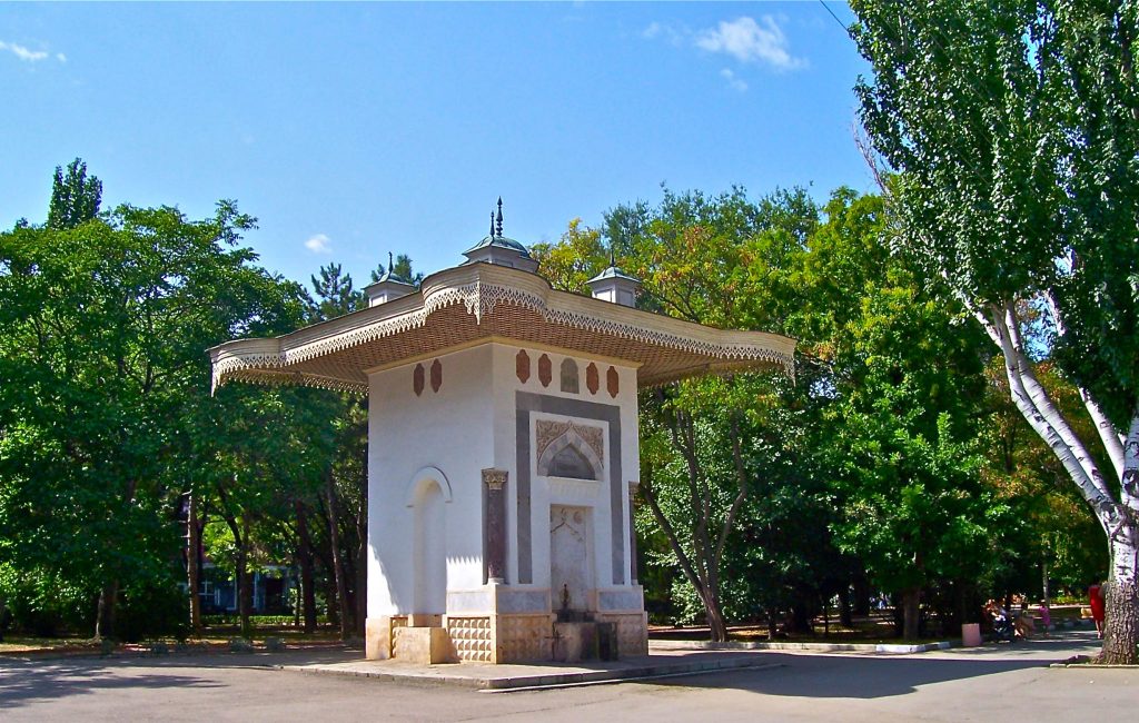 Крым Феодосия фонтан Айвазовского