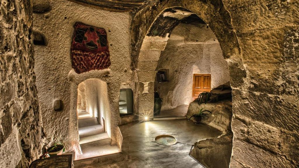 Отель в Каппадокии Museum Hotel находится в пещере