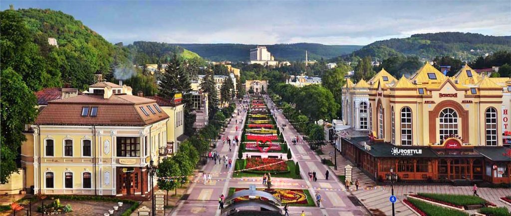 Кисловодск курортный проспект город